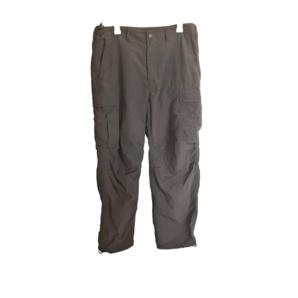 American Eagle Cargo Pants Men Medium Nylon 36X28 Bungee Cinch Utility Hiking